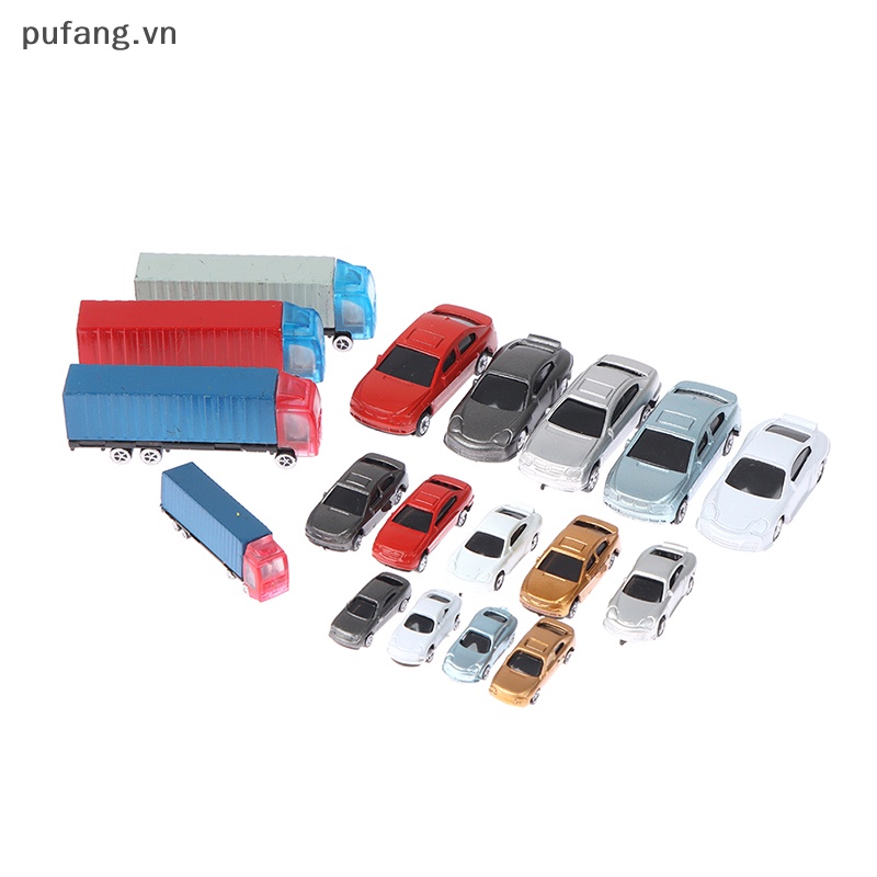Pufang 1: 100-200 dollhouse miniature car truck container model car toy doll decor toy vn