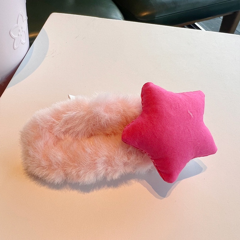 Kẹp Tóc Hình Búp Bê Barbie Dễ Thương Làm Quà Tặng Cho Bé Gái