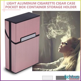 [Instock] Light Aluminum Cigar Case Pocket Box Container Storage Holder [Z/5]