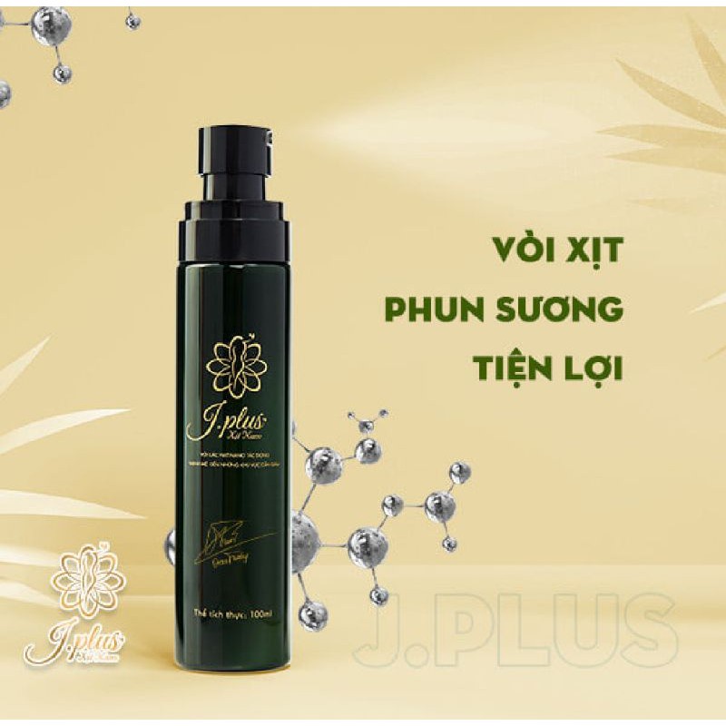 Xịt nano tan mỡ Jplus Đan Trường 100ml giảm mỡ bụng, bắp tay, đùi, đánh bay mỡ dư thừa, giảm béo hiệu quả