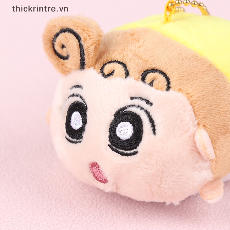 Móc Khóa Hình Shin-chan Nhồi Bông Mềm Mại Đáng Yêu