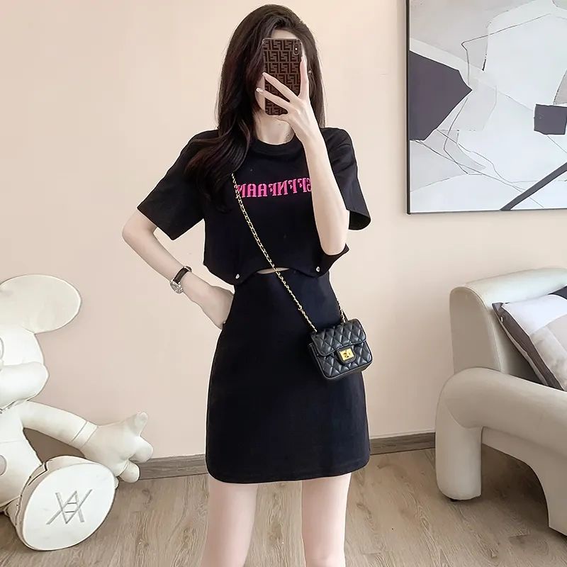 Đầm Dáng Chữ a Eo Cao Hở Vai Phong Cách Thời Trang Pháp Thời Trang Mùa Hè 2023 Mới Dành Cho Bạn Nữ 8OYB