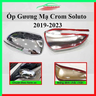 Ốp gương chiếu hậu Soluto 2019-2023 mạ crom bảo vệ chống trầy trang trí làm đẹp xe