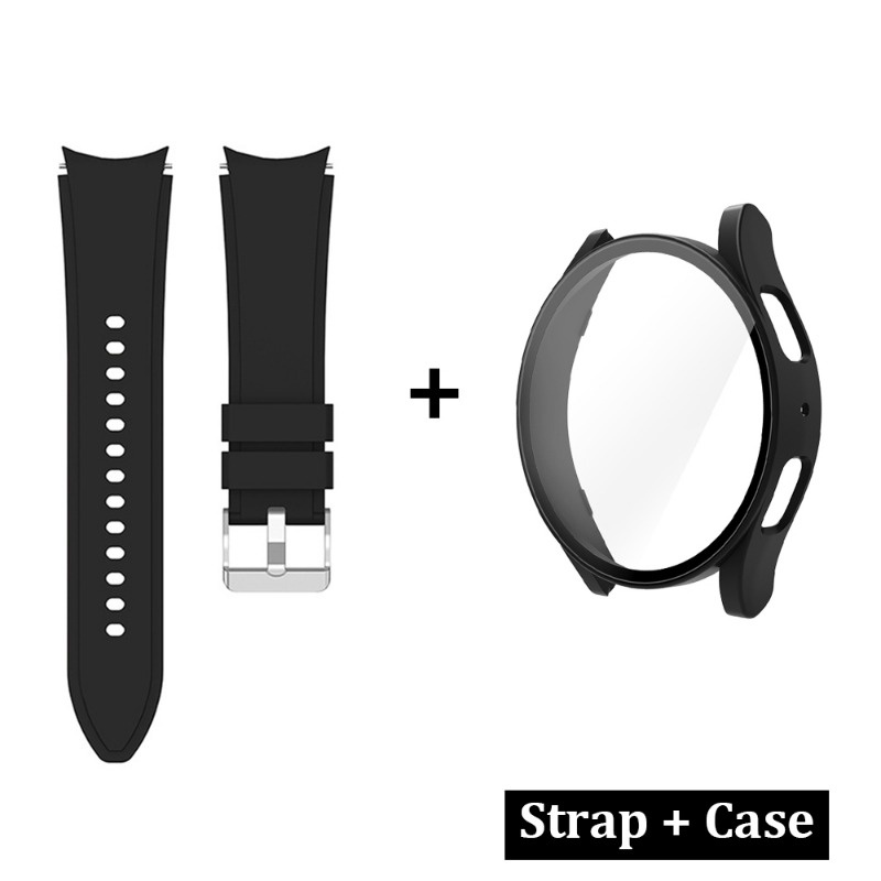 Ốp Silicone Bảo Vệ Màn Hình Đồng Hồ Samsung Galaxy Watch 4 / 5 / 6 40mm 44mm 6 Classic 43mm 47m