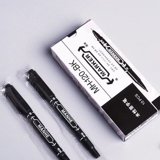 Bút marker MANHE 2 đầu gốc nước