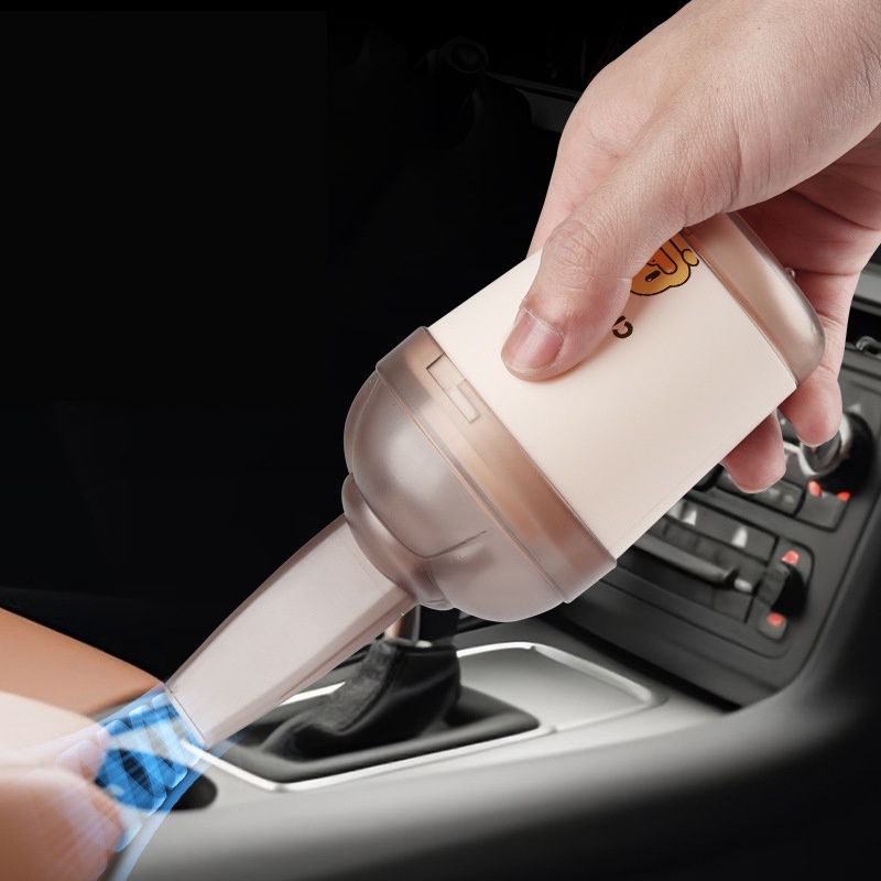 Xiaozhubangchu Máy Hút Bụi Mini Cầm Tay Không Dây Sạc Điện Tiện Dụng