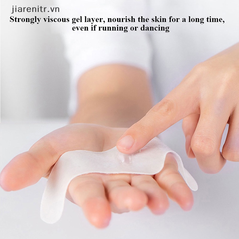 Ji 10pcs / box anti-wrinkle forehead patches removal moisturizing anti-aging moisture vn