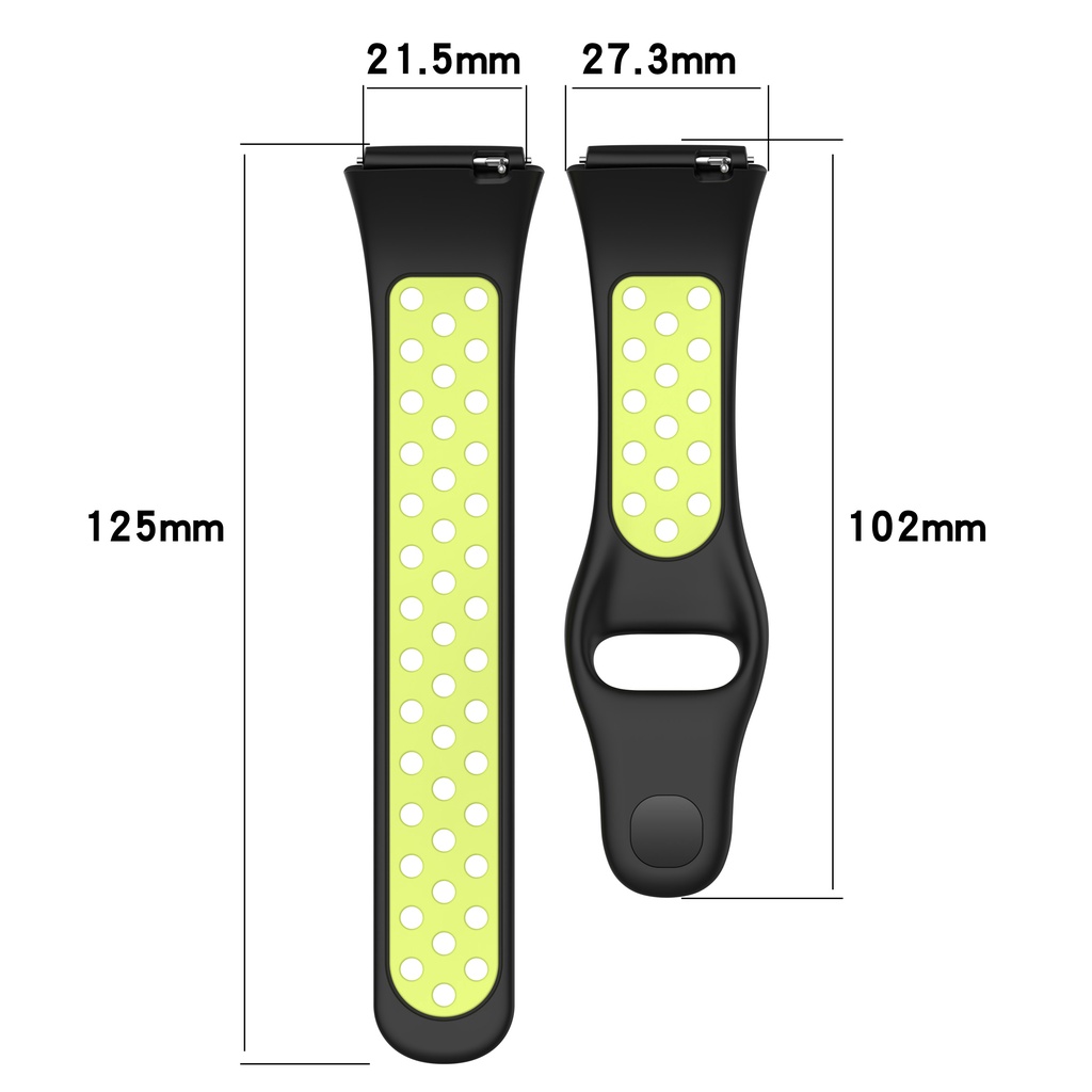 Dây đeo silicon cho xiaomi redmi watch 3 active soft liquid bracelet watch 3 lite sports breathability wrist band