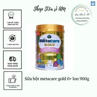 sữa bột Metacare gold 0+ 900g Chính hãng HSD T2-2025