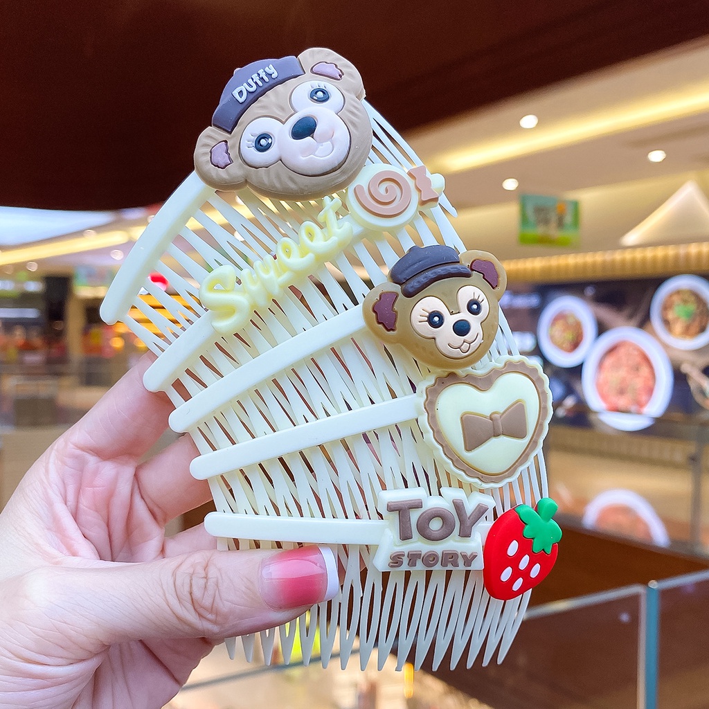 Set 5 Lược Cài Tóc Mái / Tóc Mái Dễ Thương Gọn Gàng Cho Bé Gái