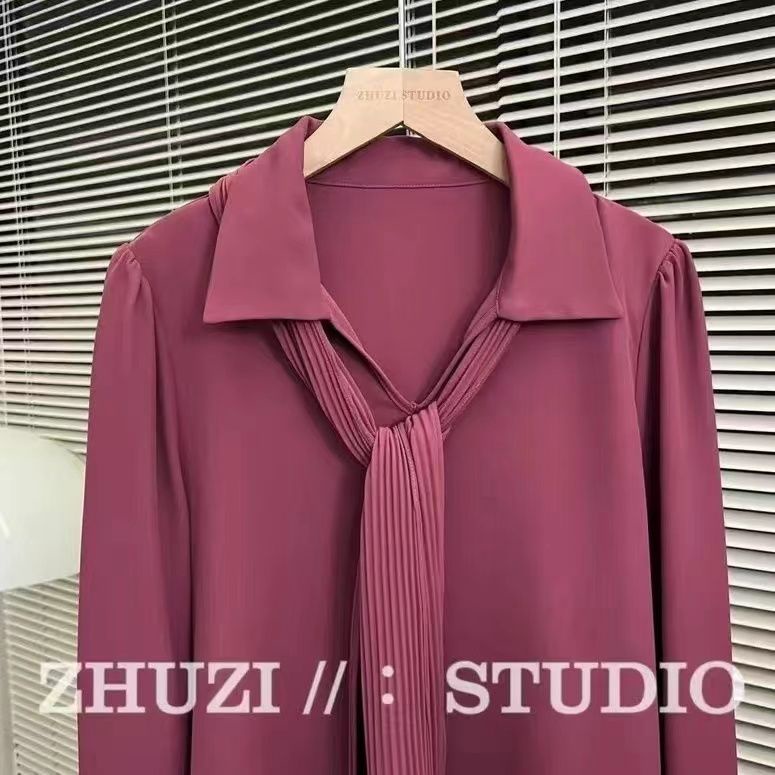 Áo Sơ Mi Tay Dài / Áo Sơ Mi Mùa Thu / Phong Cách Mới / Cá TíNh / Áo Tay Loe