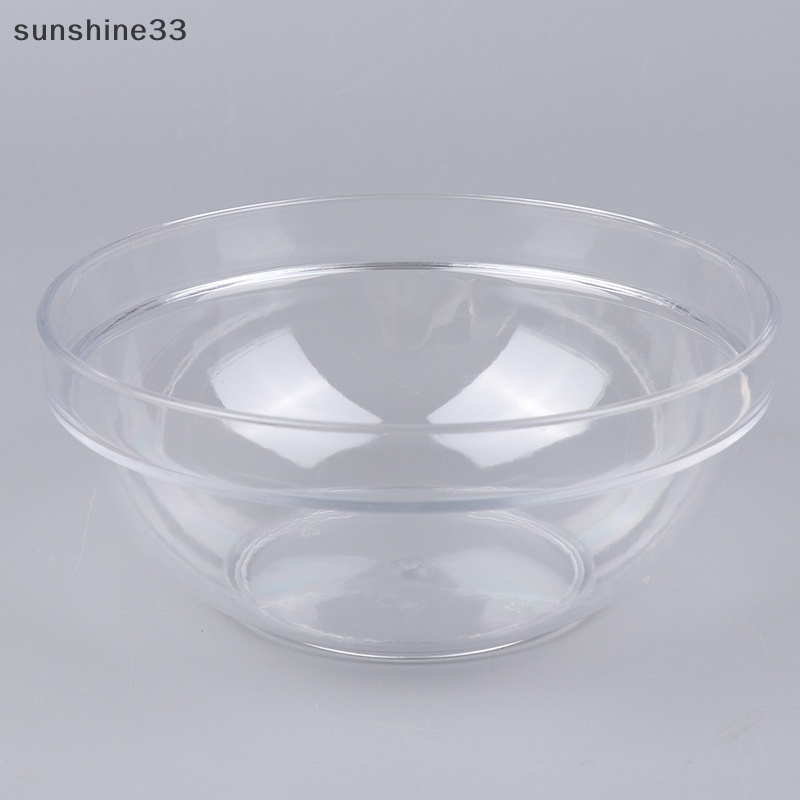 Su 1pc bát ăn dặm nhỏ bát nhựa có thể xếp chồng lên nhau trong suốt bát dễ thương cho món tráng miệng dips nut kẹo món ăn cho nhà bếp n