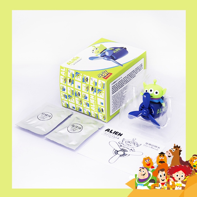 Disney sanrio car plane aroma alien sullivan mickey minnie lotso winnie the pooh hello kitty batman spiderman line friends brown cologne sea fragrance car vents pilot perfume