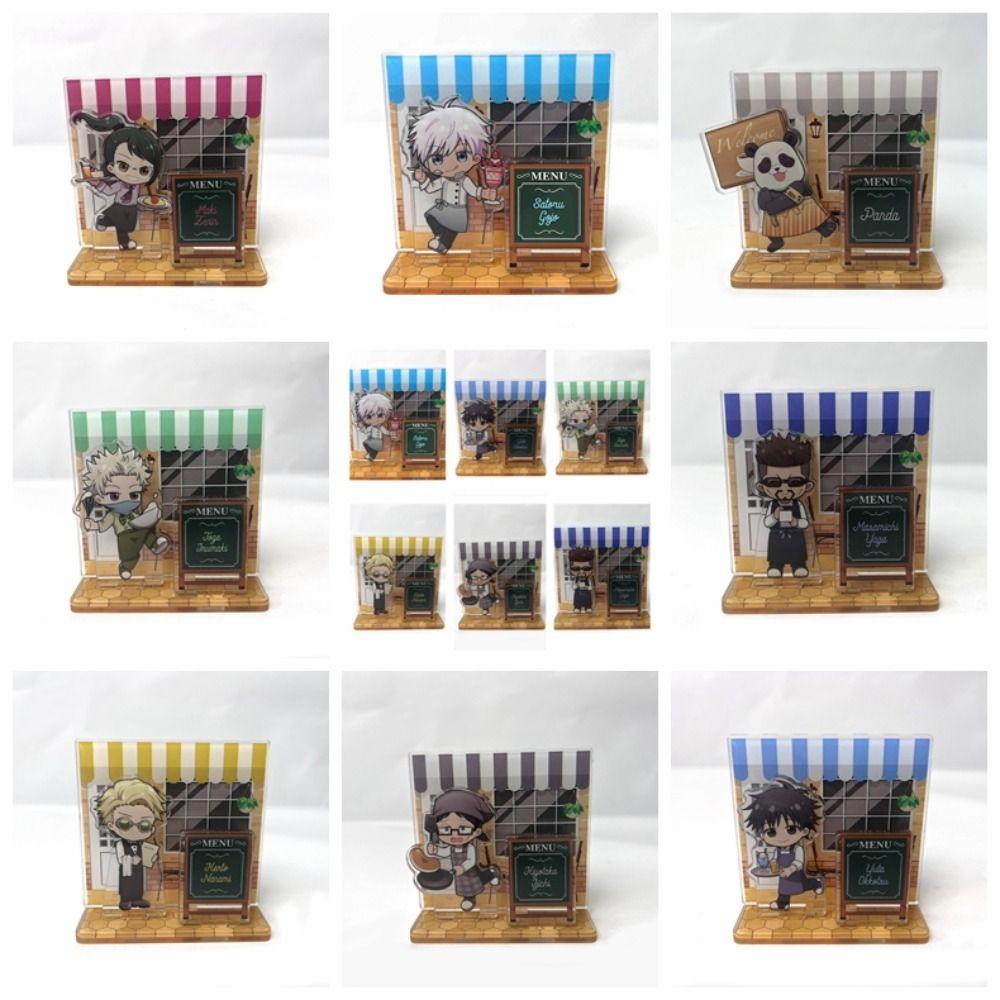 Kệ đứng trang trí MMULCK họa tiết jujutsu kaisen figure itadori yuji bằng acrylic quán cà phê/quà tặng cho người hâm mộ