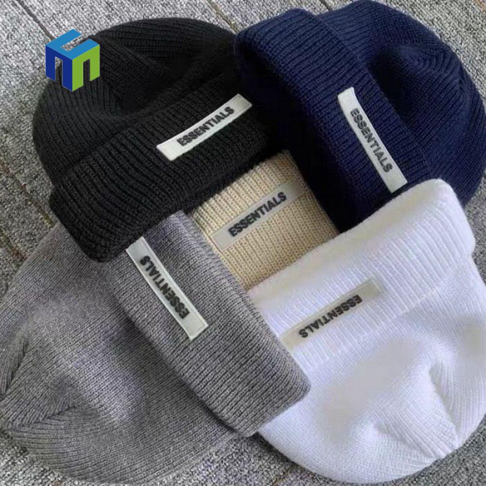 Nón Len Beanie Màu Sắc Kẹo Ngọt Thời Trang Thu Đông Cho Nam