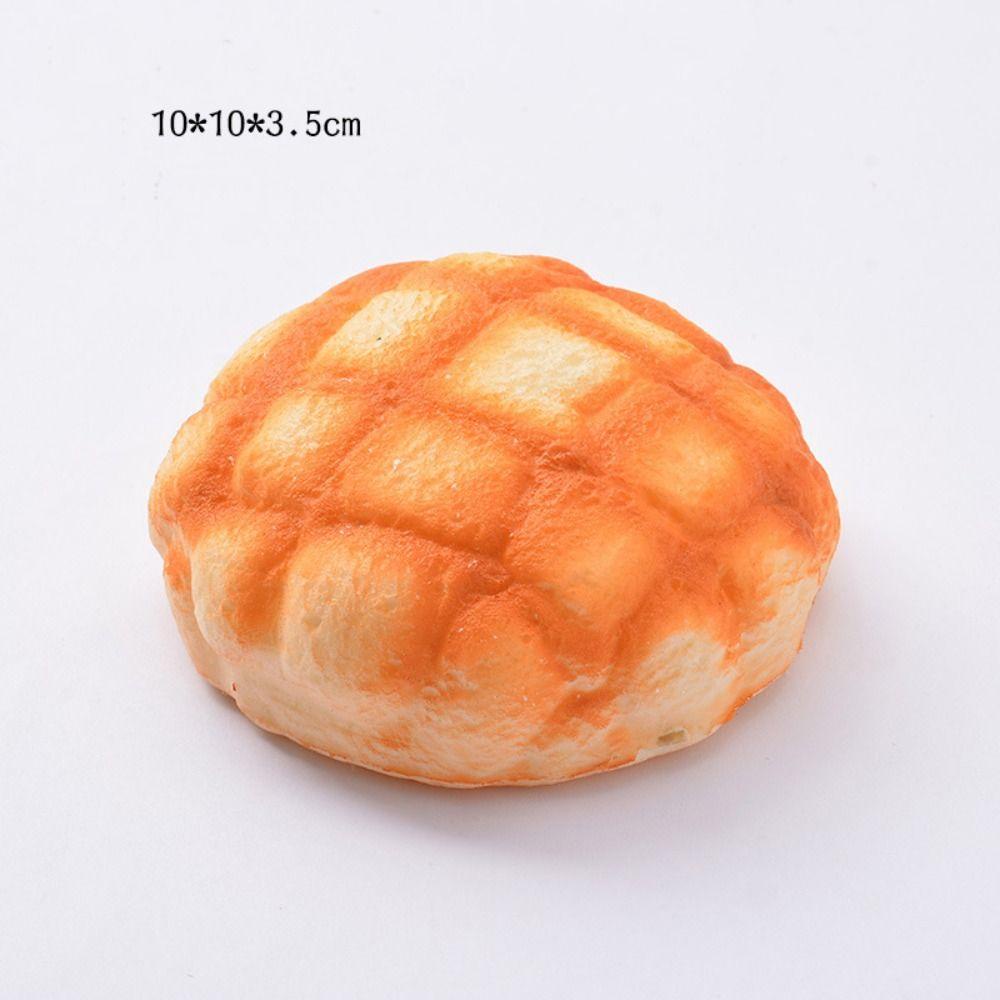 Lanfy Đồ Chơi Mô Hình Bánh Mì Giả Mềm Mại