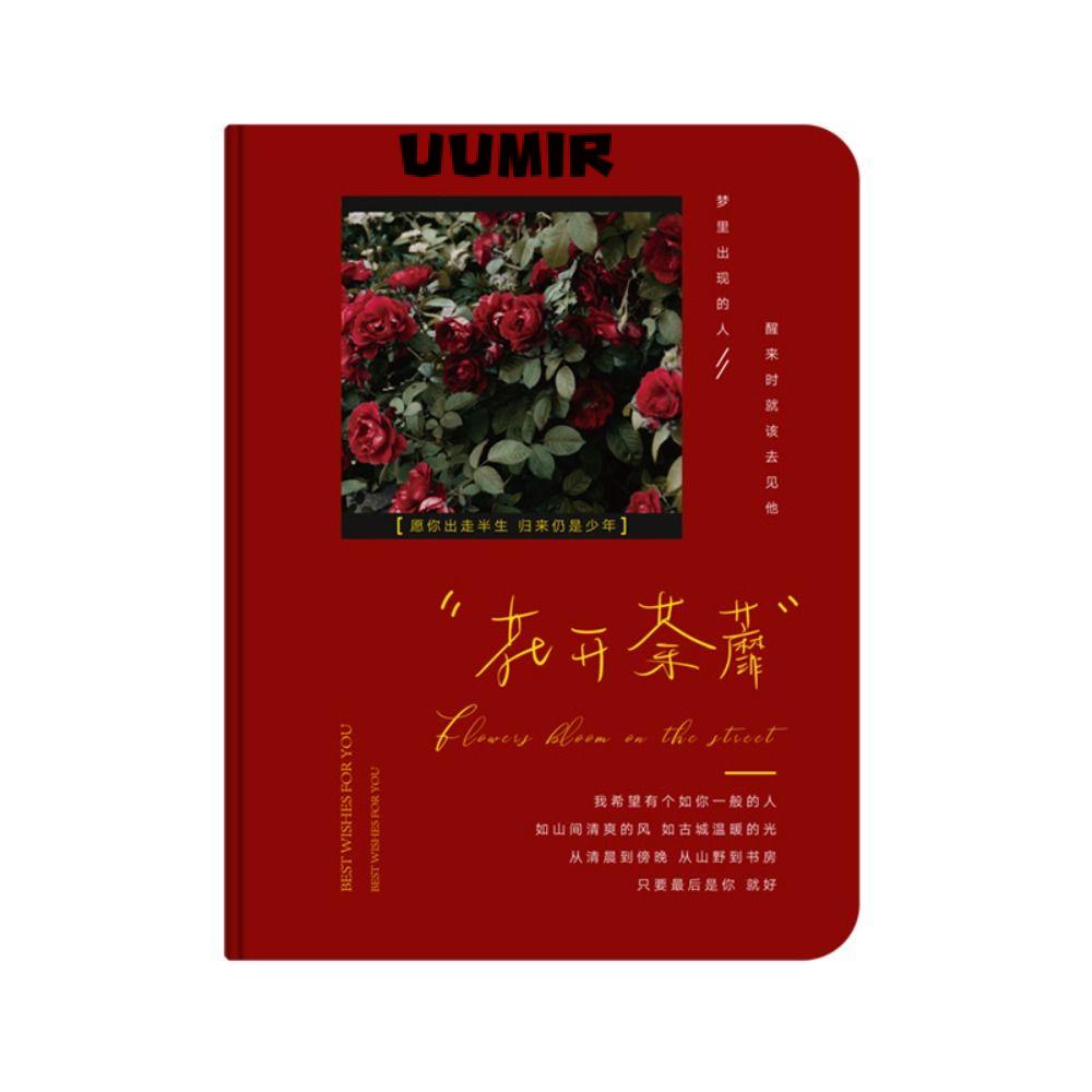 UUMIR A7 notepad schedule soft skin fresh 96 tờ nhật ký memo portable