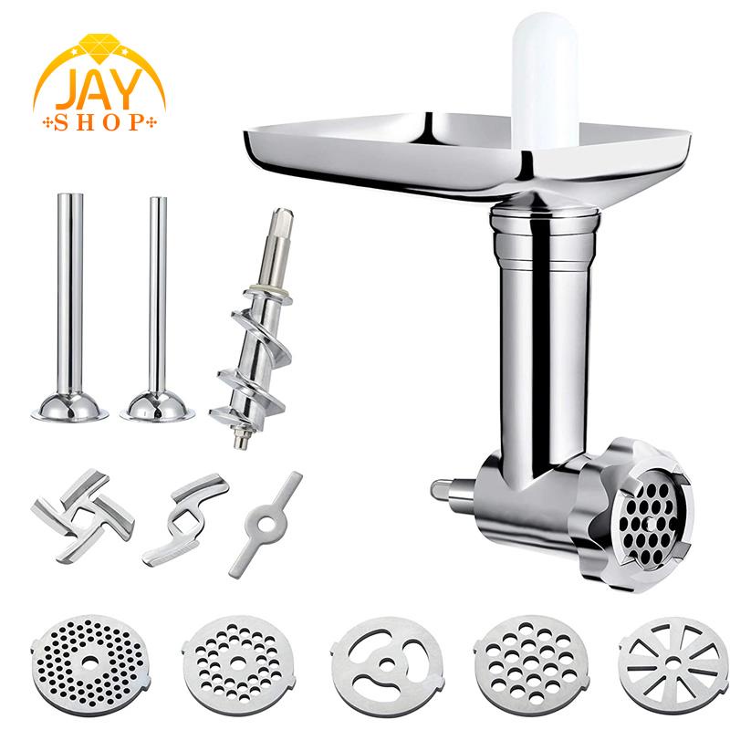 Phụ kiện máy xay thịt bền cho máy trộn băng ghế kitchenaid với ống chiết xúc xích / phụ kiện chế biến thực phẩm
