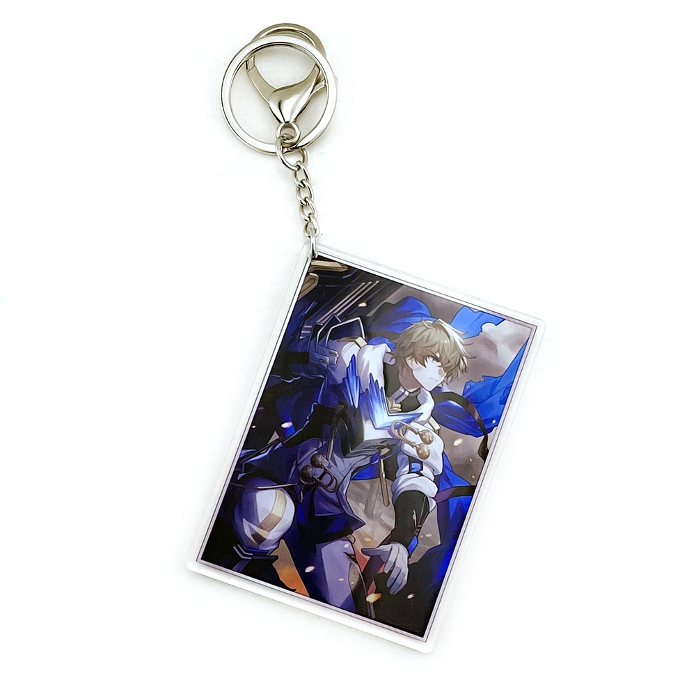 Honkai star rail light cone moment of victory character gepard acrylic mặt dây chuyền treo ba lô bùa thẻ chủ chìa khóa chuỗi