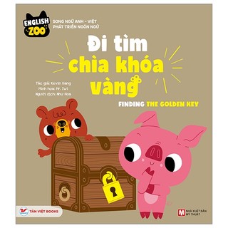 Sách english zoo - song ngữ anh-việt phát triển ngôn ngữ - đi tìm chìa khóa vàng - finding golden key