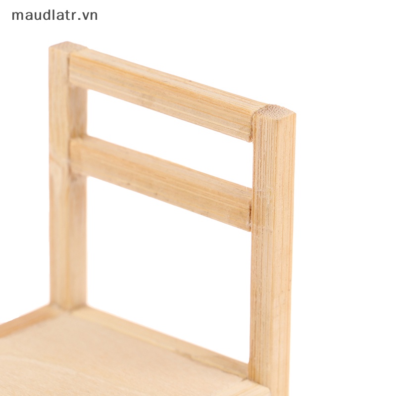 Mm dollhouse miniature simulation mini desk chair model diy accessories toys vn