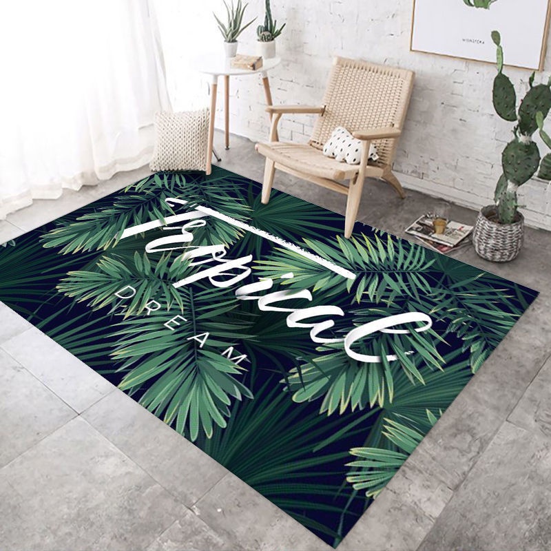 Thảm Trải Sàn Phòng Khách / Ngủ Màu Hồng Dễ Thương Xinh Xắn Có size Lớn