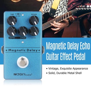 3elife moskyaudio delay echo effect pedal guitar effects delay effect pedal
