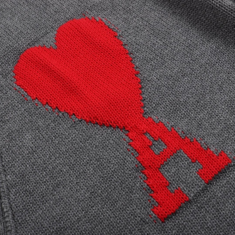 Ami-áo len đan len cổ điển, thân trên siêu đẹp, thiết yếu cho trang phục mùa thu đông, cảm giác tay và da thoải mái, cả nam và nữ