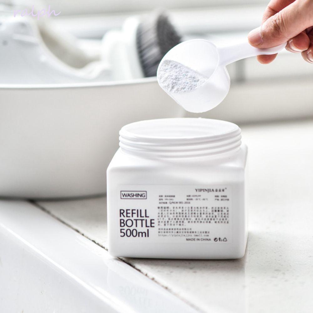 Hộp Đựng Đồ Giặt Trang Trí Đơn Giản Chống Nước Kèm Muỗng Và Nắp Thay Thế