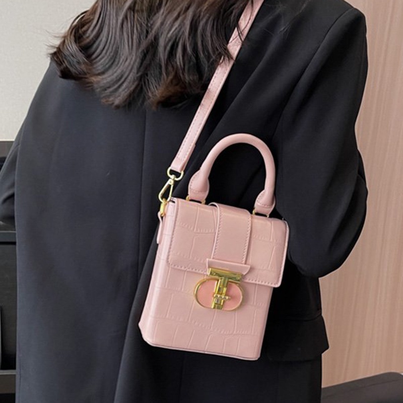 Túi Đeo Chéo Đựng Điện Thoại Đơn Giản Thời Trang Nhật Hàn Dành Cho Nữ