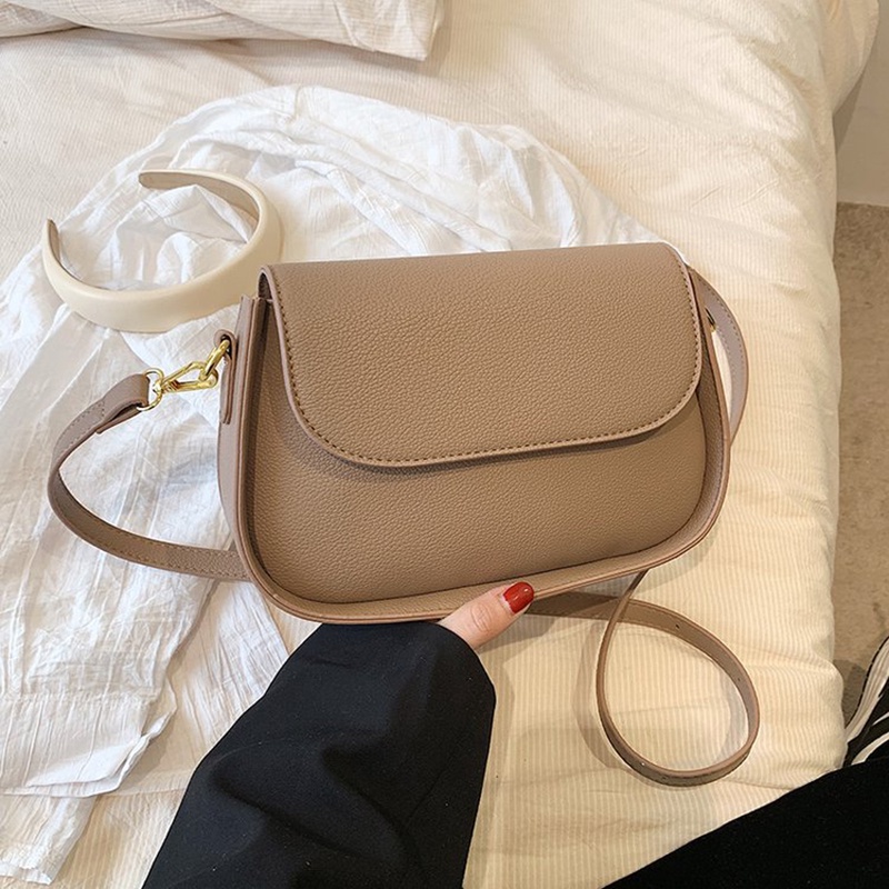 Túi Đeo Chéo Hình Vuông Cỡ Nhỏ Phối Màu Thời Trang Chất Lượng Cao Cho Nữ