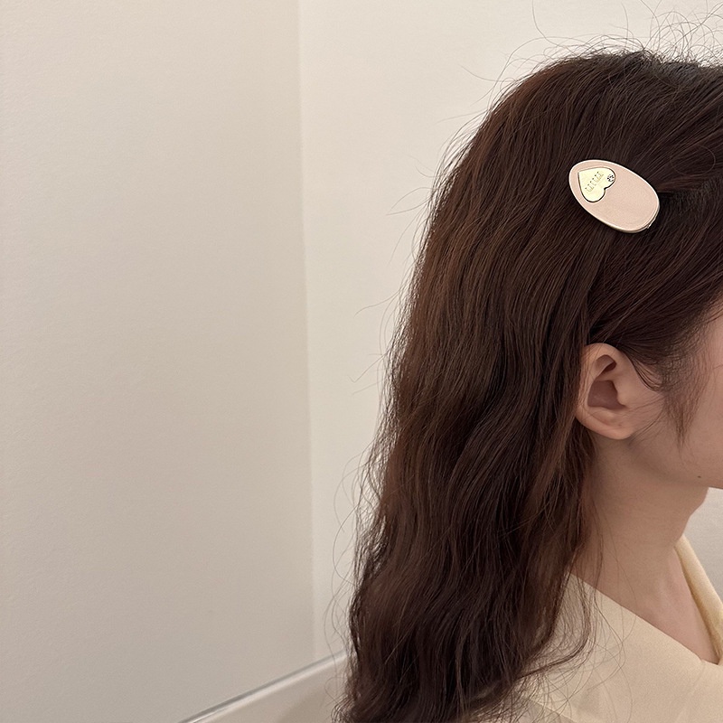 Kẹp Tóc Hình Trái Tim Thời Trang Hàn Quốc Chất Lượng Cao