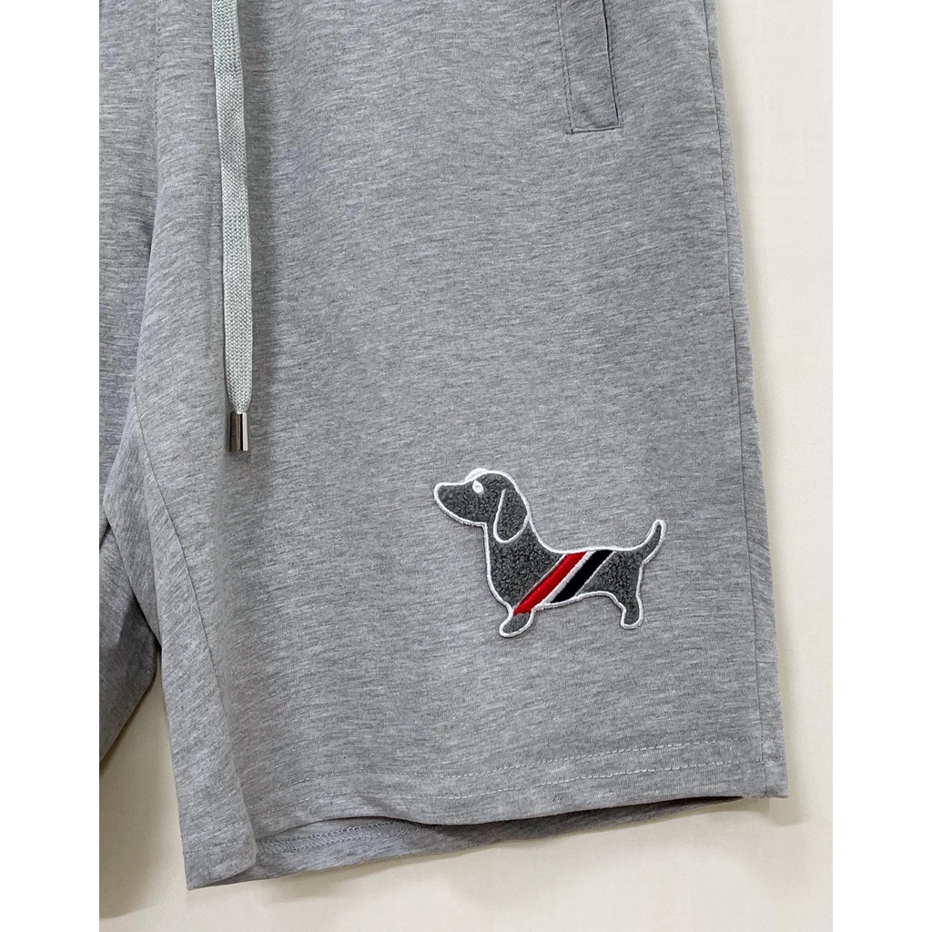 Quần Short cotton Thêu Hình Cún Con Mới Cho Nam TH0M BR0WN Size S-4XL