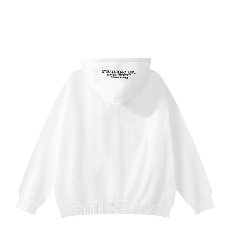 ❤❀  ❤ Áo Thun In Hình Stus-s Cá Tính Hợp Thời Trang-------Áo Hoodie Cotton Tay Dài Thêu Họa Tiết Độ Chính Xác Cao Thời Trang Đường Phố