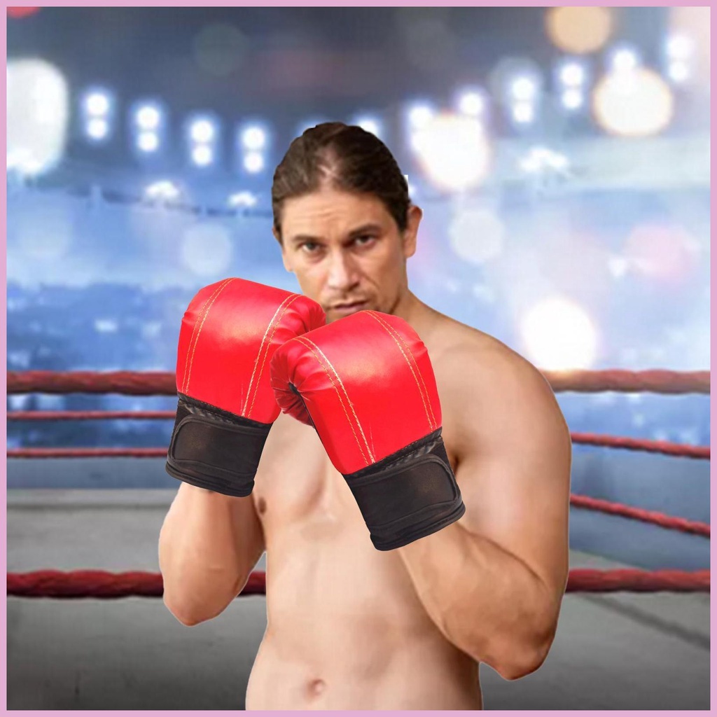 Găng Tay Đấm Bốc Bằng PU Nhiều Lớp Độ Dày Cao Chuyên Dụng Tập Taekwondo shinvn shinvn