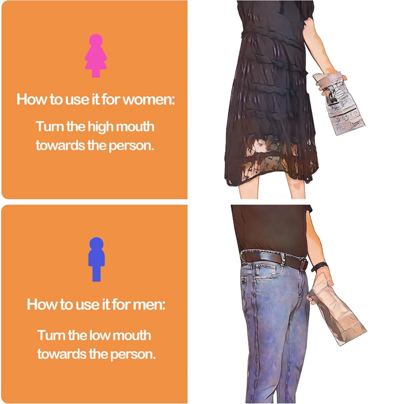 Bộ 20 Túi Đi Vệ Sinh Khẩn Cấp 700ML Dùng Một Lần Tiện Dụng Khi Đi Cắm Trại