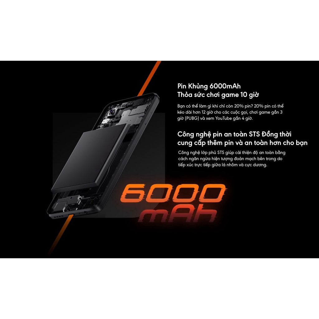 Điện thoại Gaming Tecno POVA 4 PRO 8GB/256GB - Media Tek G99 | 6000 mAh | Sạc nhanh 45W - Bảo hành 13 Tháng