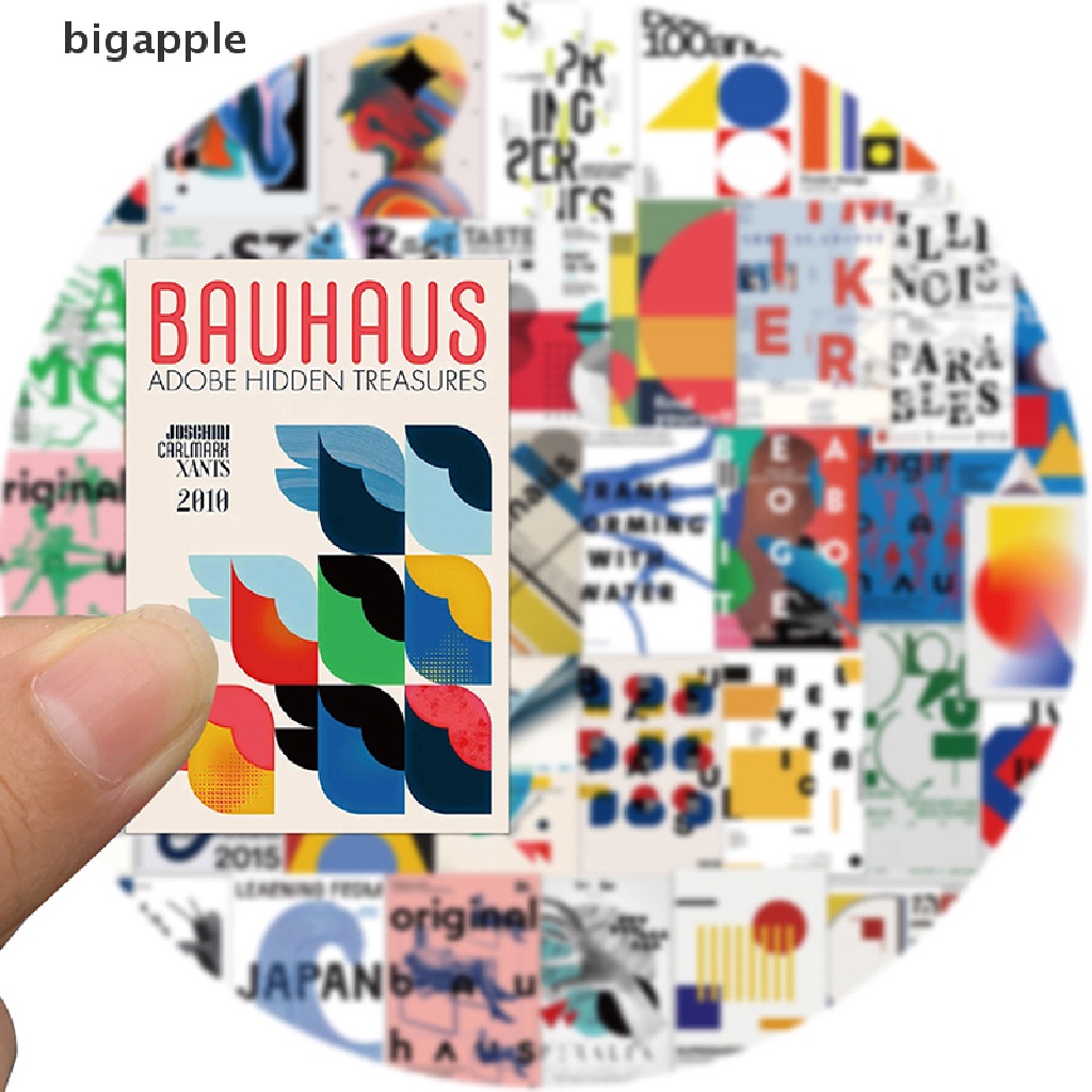 Set 40 Sticker Họa Tiết Graffiti Hoạt Hình Dán Trang Trí Xe Hơi / Guitar / Laptop