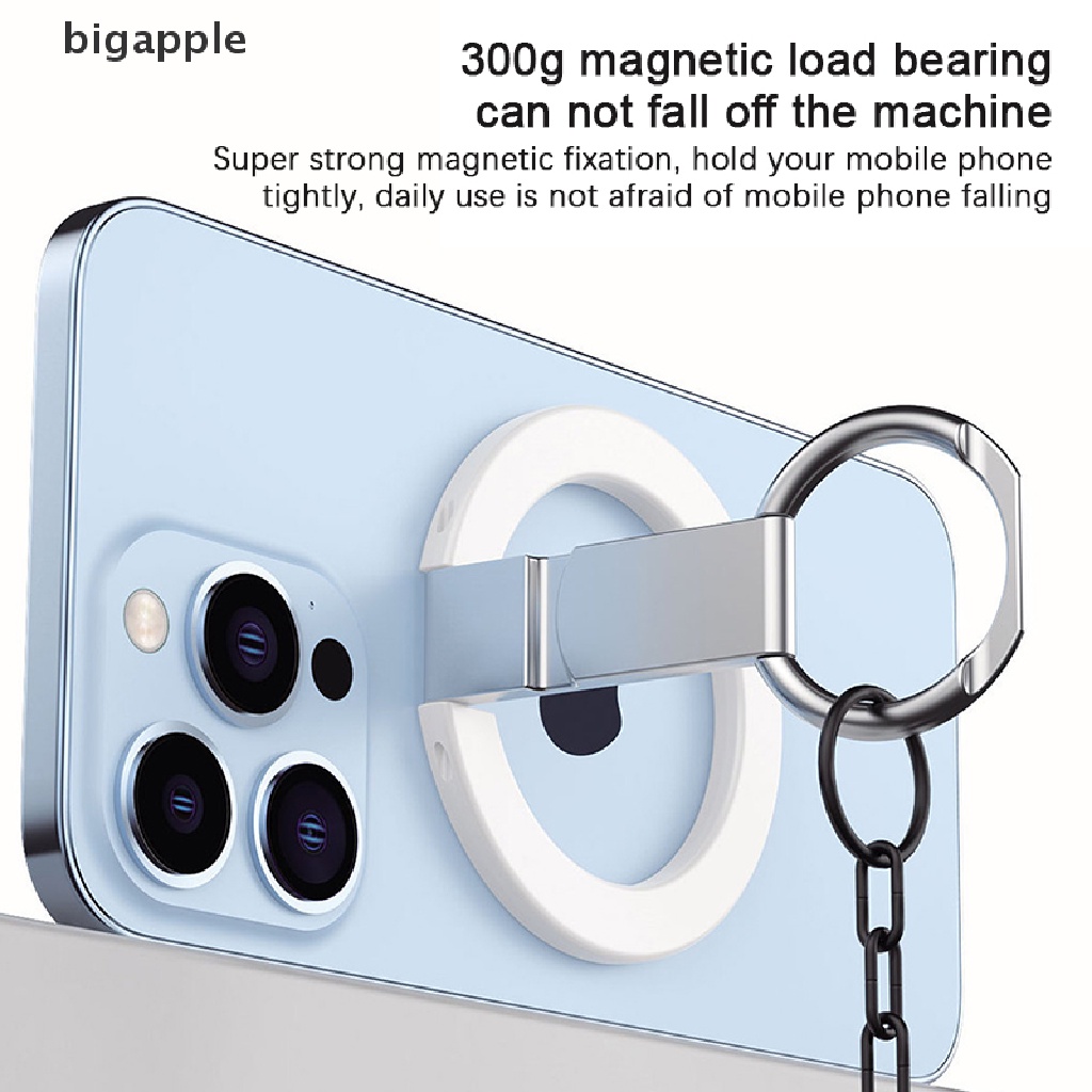 Núm Hít Nam Châm Siêu Mỏng Bằng Hợp Kim Nhôm Để Bàn Cho Điện Thoại