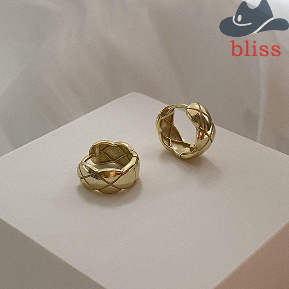 Khuyên Tai Hình Tròn Phong Cách Retro Đơn Giản Thời Trang Cho Nữ