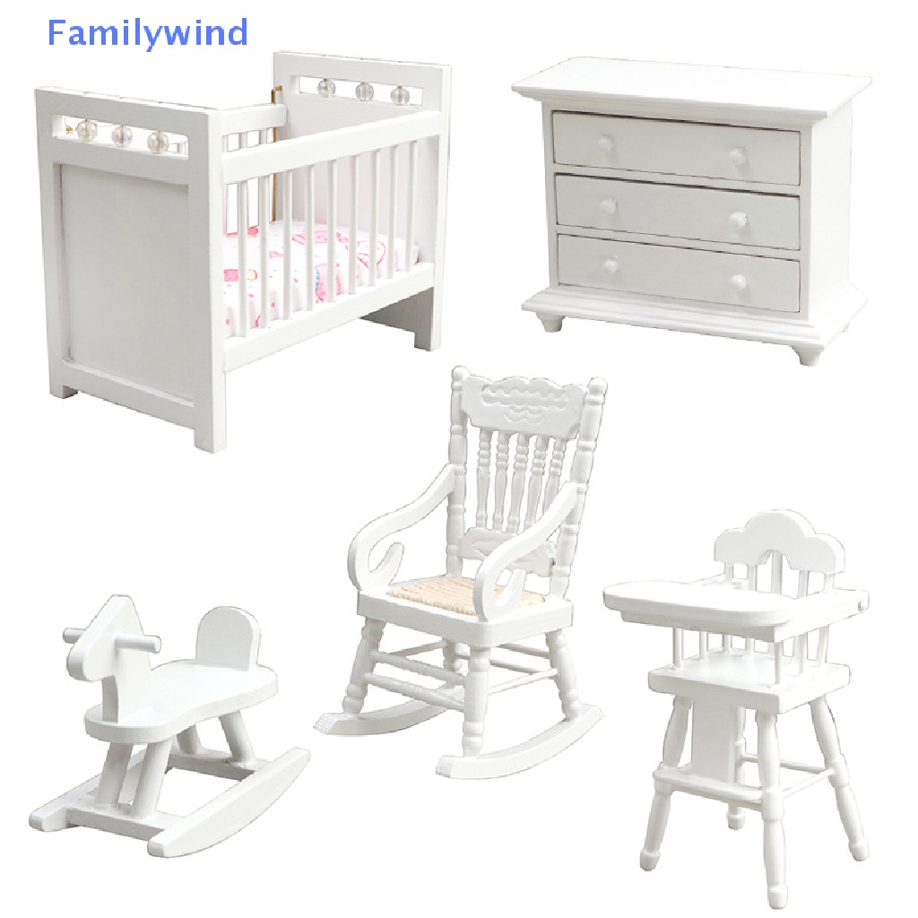 Mô Hình Ngựa Bập Bênh Tỉ Lệ 1: 12 Trang Trí Nhà Búp Bê