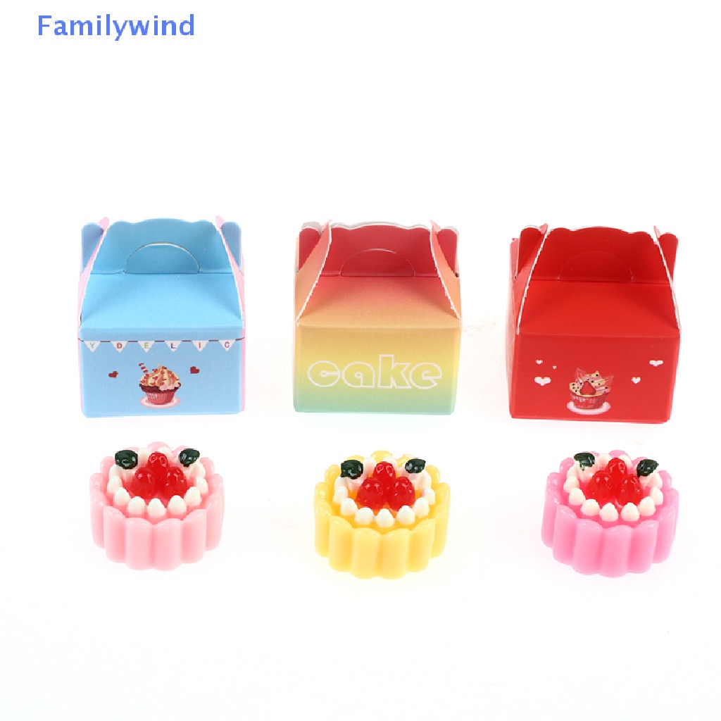 1 Set Bánh Trái Cây 1: 12 Trang Trí Nhà Búp Bê