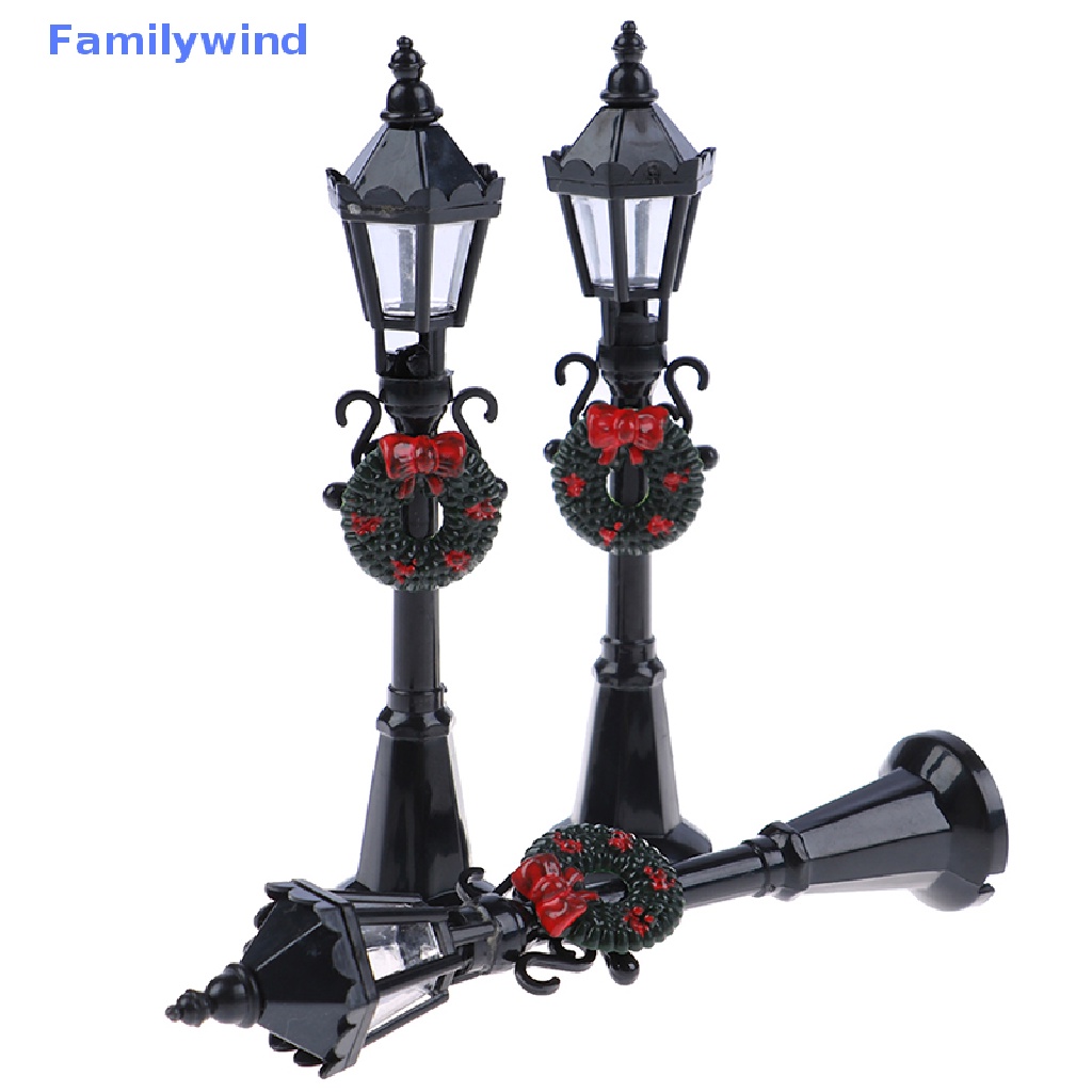 Mô Hình Đèn Đường 1 / 12 Dùng Trang Trí Nhà Búp Bê