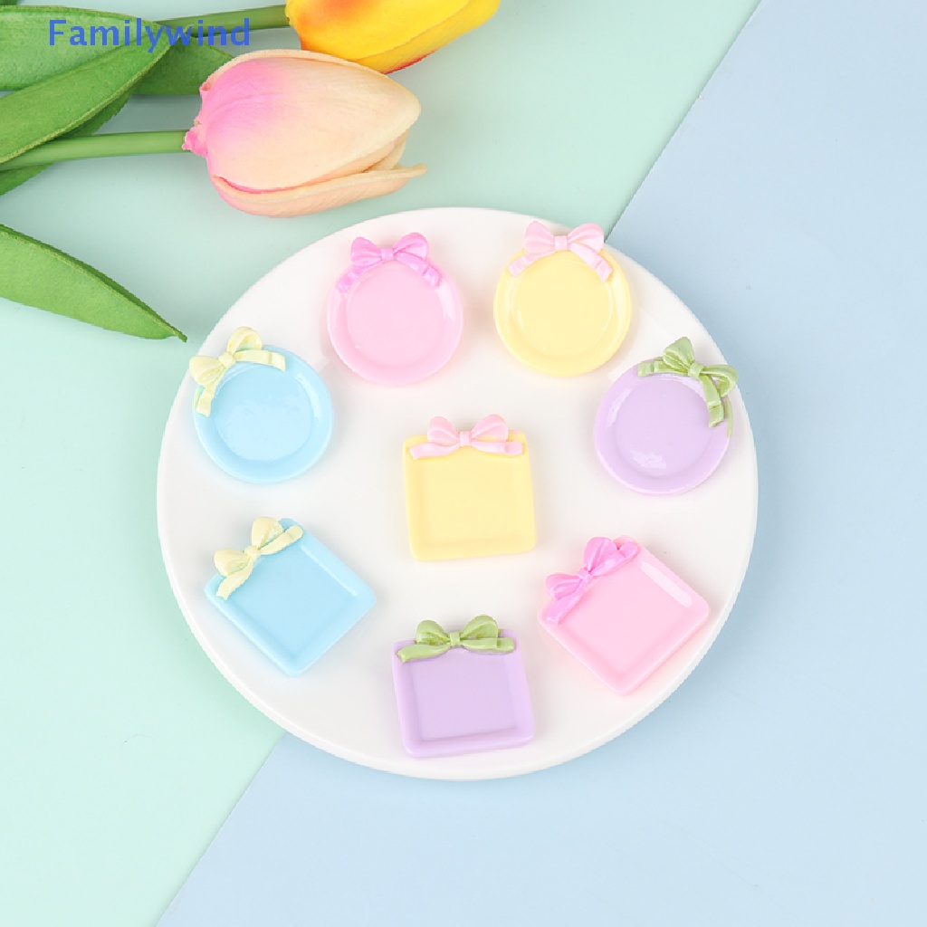 Set 5 Đĩa Đựng Món Tráng Miệng 1: 12 Mini Trang Trí Nhà Búp Bê