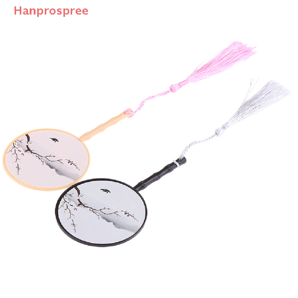 Bộ 2 Quạt Mini Hóa Trang Cho Nhà Búp Bê Tỉ Lệ 1: 6