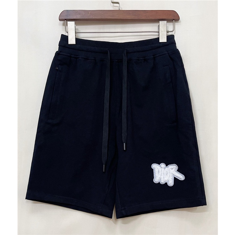 Quần Short cotton Thêu monogram Mới D10R S-4XL