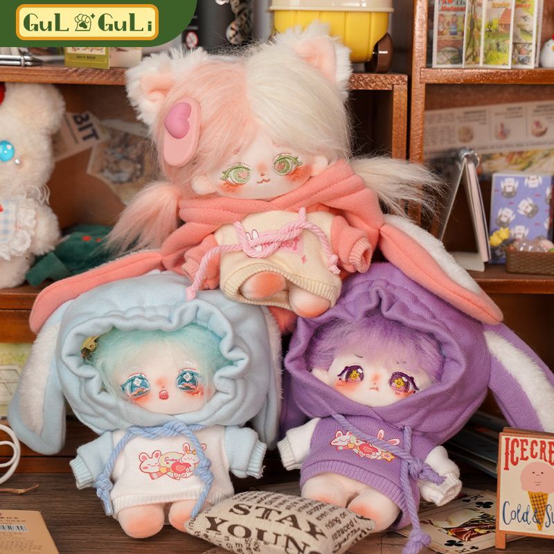 Búp Bê Nhồi Bông Hình Cáo / Khủng Long Mini 10cm Vải Cotton 10cm Dễ Thương Cho Bé Gái