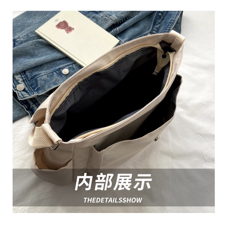 Túi Đeo Vai Bằng Vải Nylon Sức Chứa Lớn Thời Trang Mùa Xuân 2023