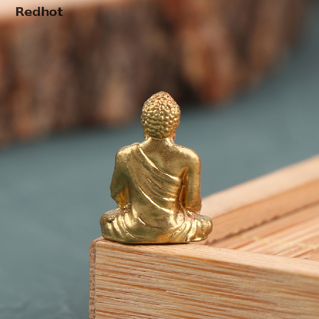 Mô Hình Tượng Phật Bằng Kim Loại Tỉ Lệ 1: 12 Trang Trí Nhà Búp Bê