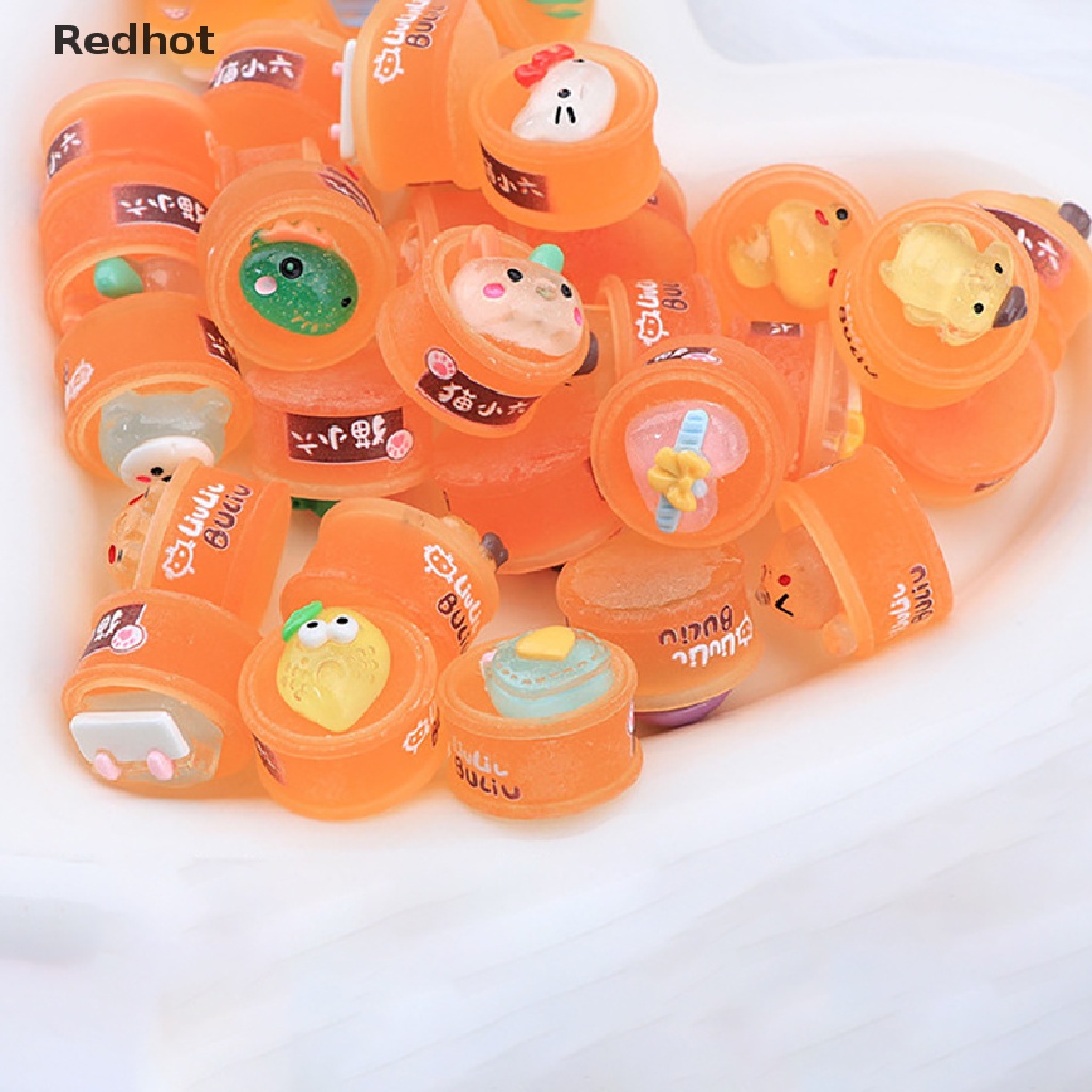 &lt; Redhot &gt; Bộ 2 Mô Hình Mèo Dạ Quang Trang Trí Phong Cảnh DIY